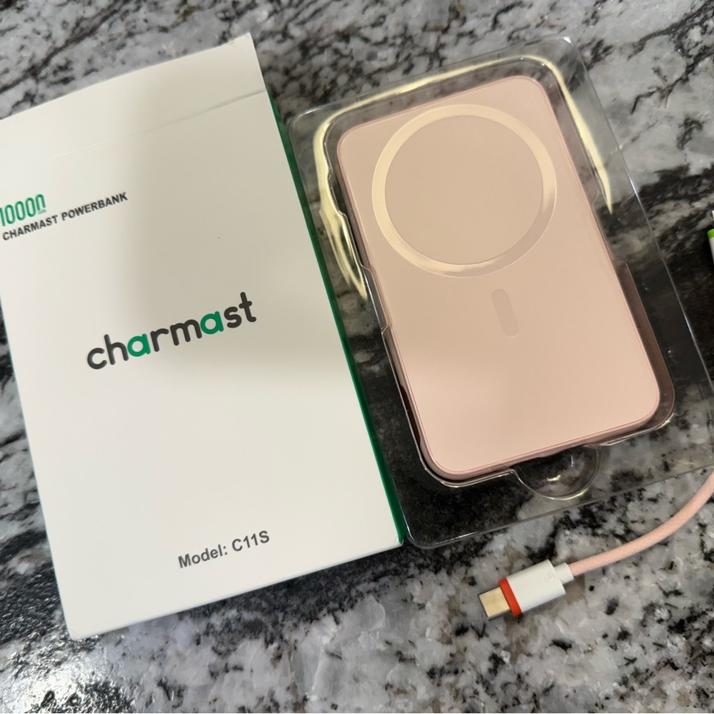 Pink Power Bank Charger